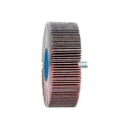 Pferd 3" x 1" Quick Change Flap Wheel - 1/4-20 Thread - Aluminum Oxide - 120 Grit 45452